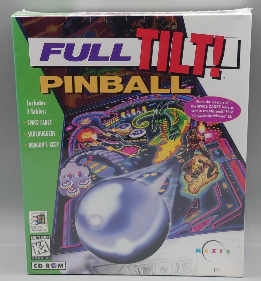 Full Tilt! Pinball CD Cover