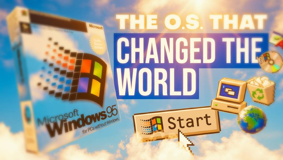 How the Windows 95 Start Button Changed Computing Forever